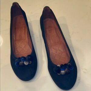Hispanitas Jedda Black Suede Pumps Size 10 (41)